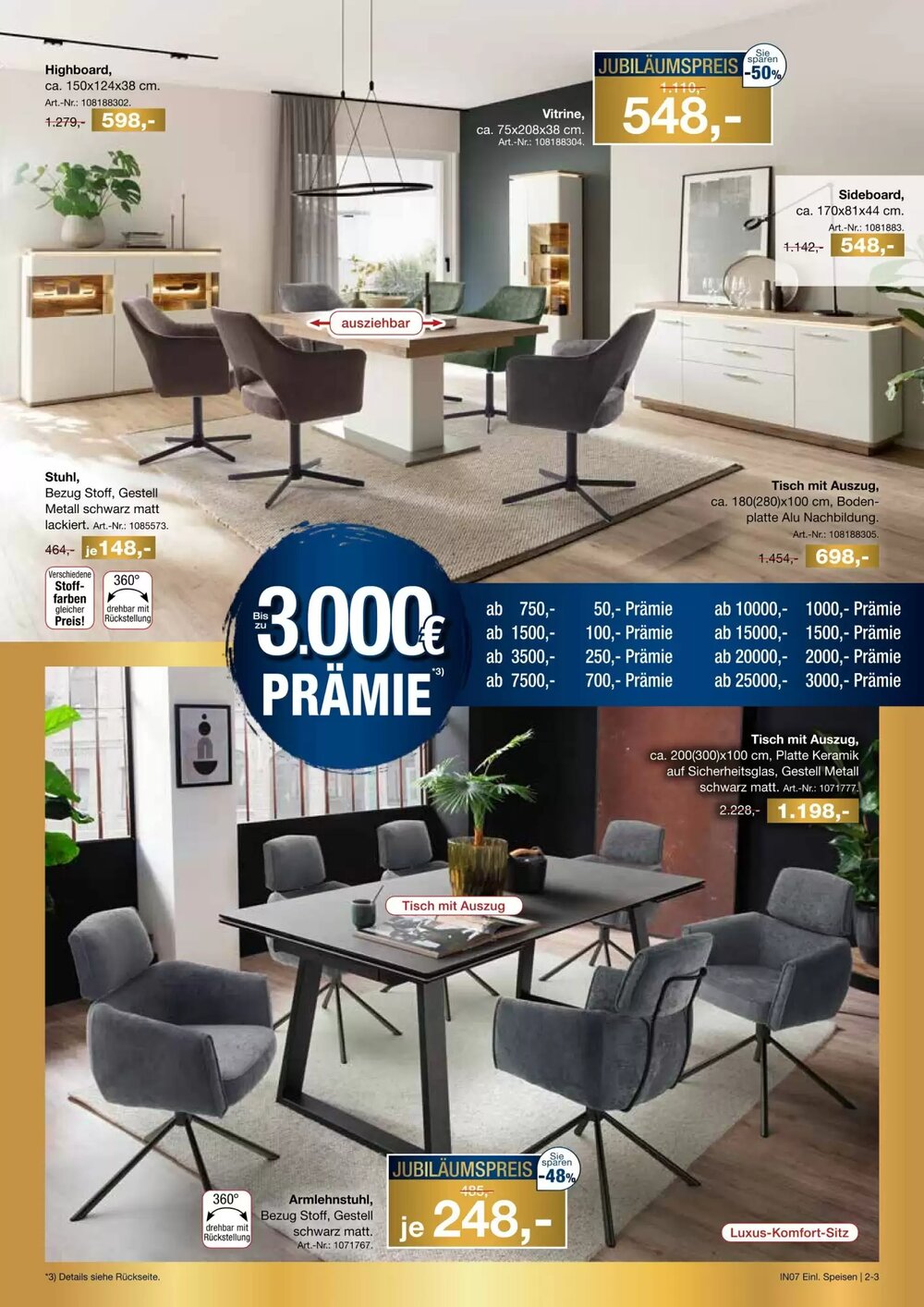 Möbel Inhofer Prospekt (ab 06.03.2026) zum Blättern - Seite 3