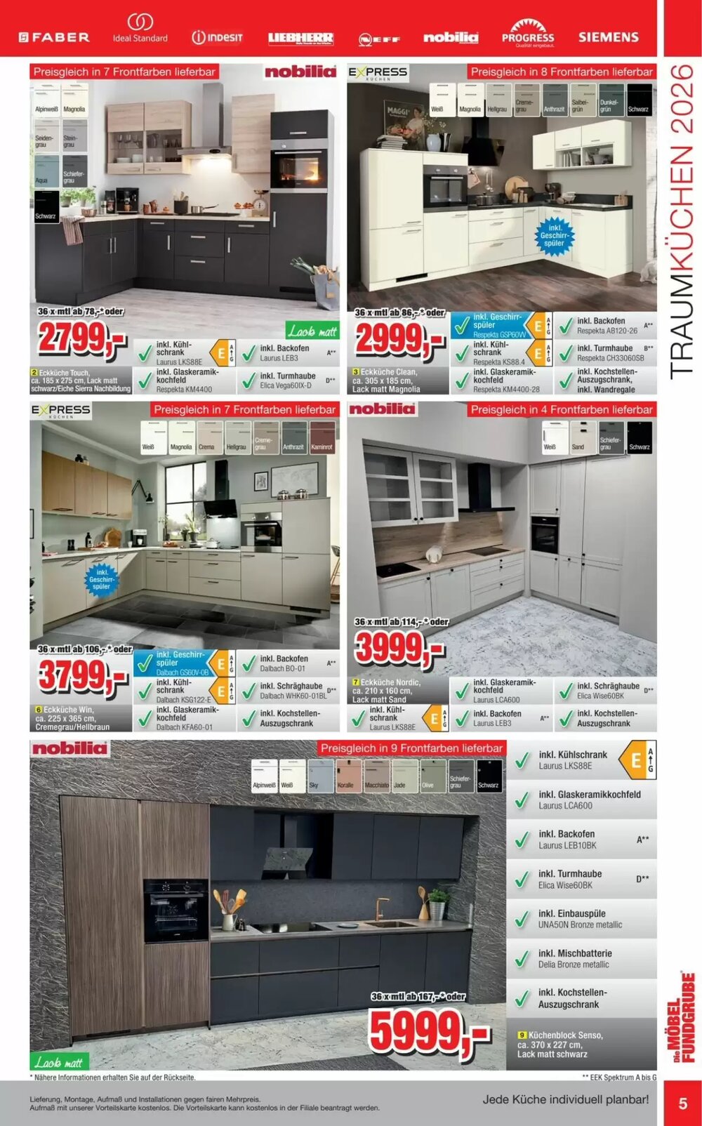 Möbelfundgrube Prospekt (ab 06.03.2026) zum Blättern - Seite 5