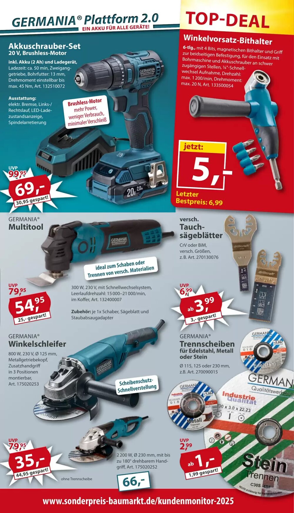 Sonderpreis Baumarkt Prospekt (ab 07.03.2026) zum Blättern - Seite 13