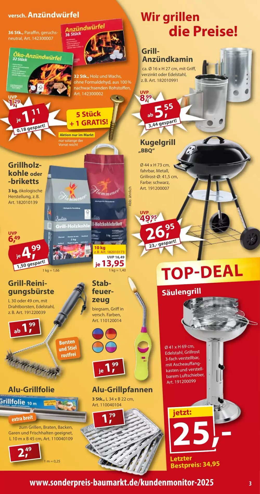 Sonderpreis Baumarkt Prospekt (ab 07.03.2026) zum Blättern - Seite 3