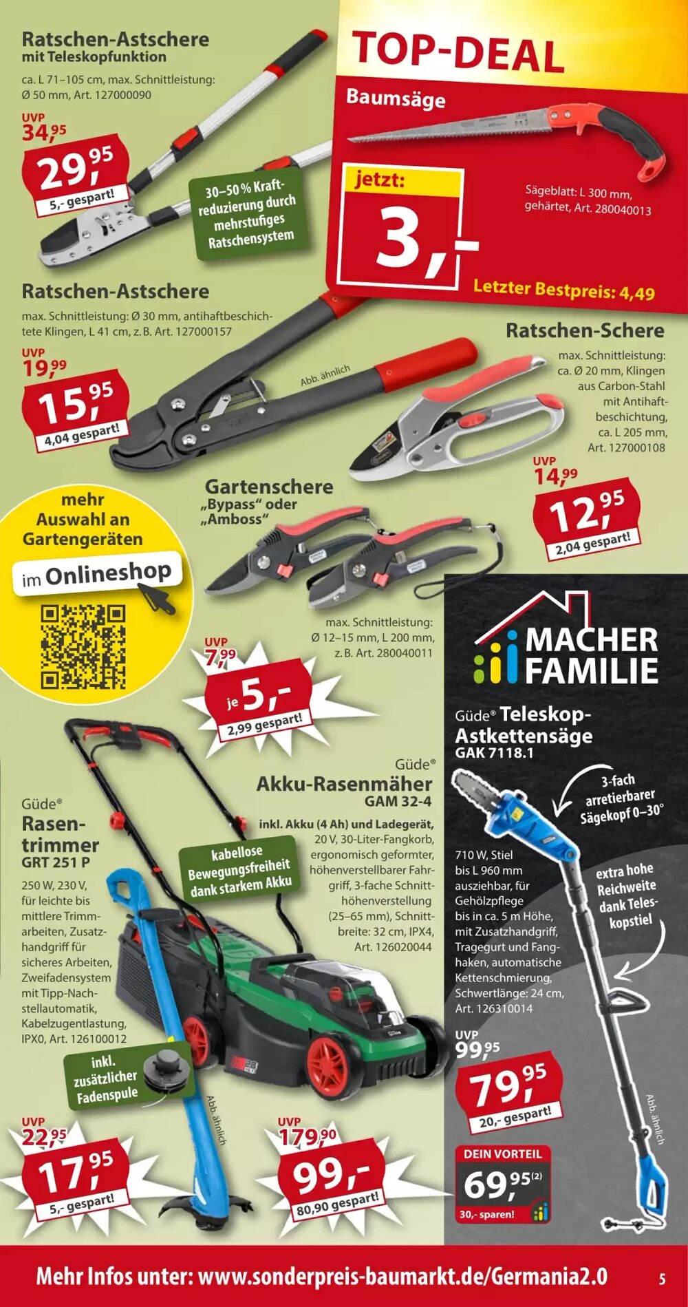 Sonderpreis Baumarkt Prospekt (ab 07.03.2026) zum Blättern - Seite 5