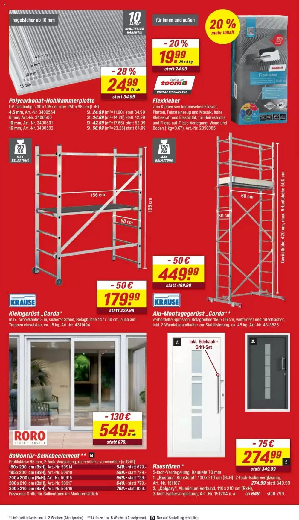 toom Baumarkt Prospekt (ab 07.03.2026) zum Blättern - Seite 10
