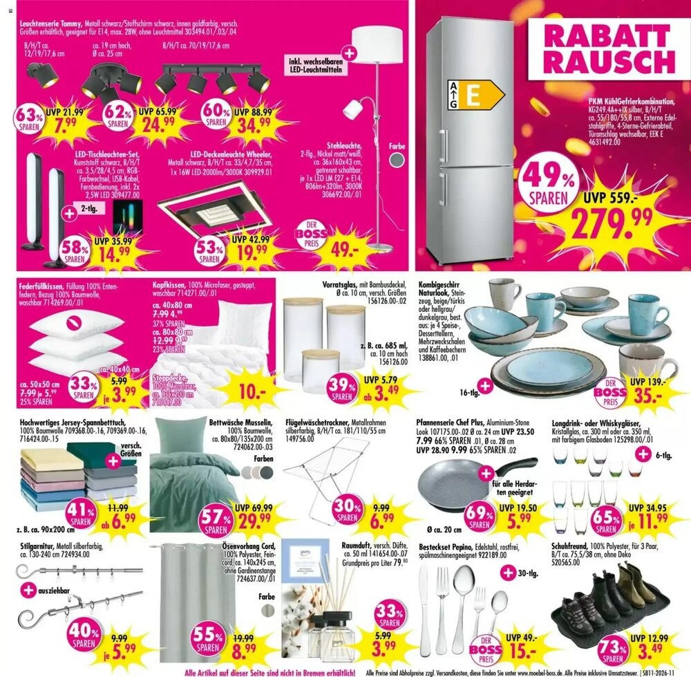 Möbel Boss Prospekt (ab 07.03.2026) zum Blättern - Seite 11