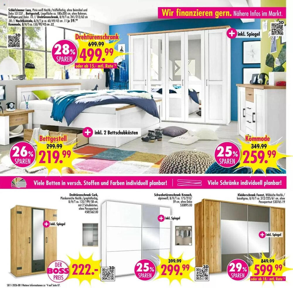 Möbel Boss Prospekt (ab 07.03.2026) zum Blättern - Seite 8