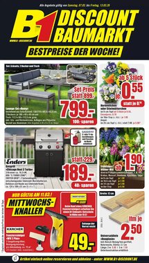 B1 Discount Baumarkt Prospekt (ab 07.03.2026) zum Blättern