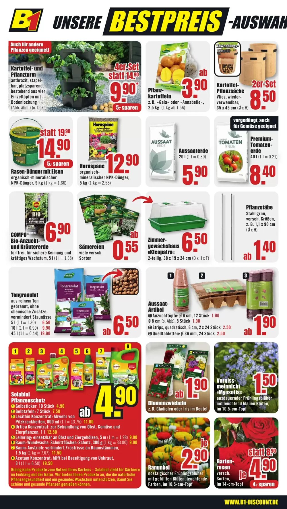 B1 Discount Baumarkt Prospekt (ab 07.03.2026) zum Blättern - Seite 4