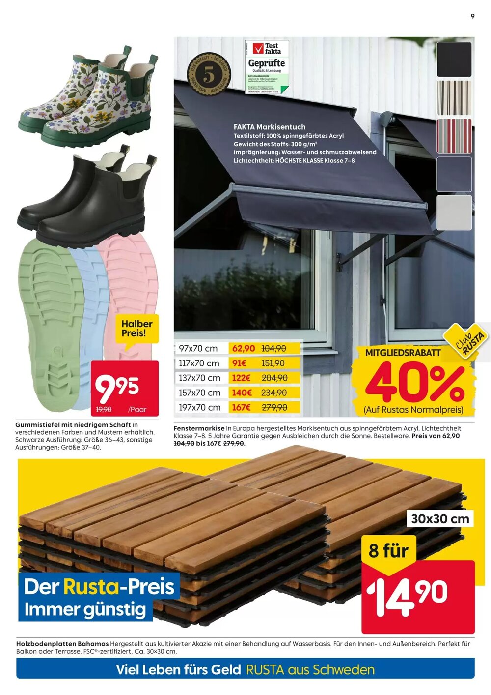 Rusta Prospekt (ab 07.03.2026) zum Blättern - Seite 9