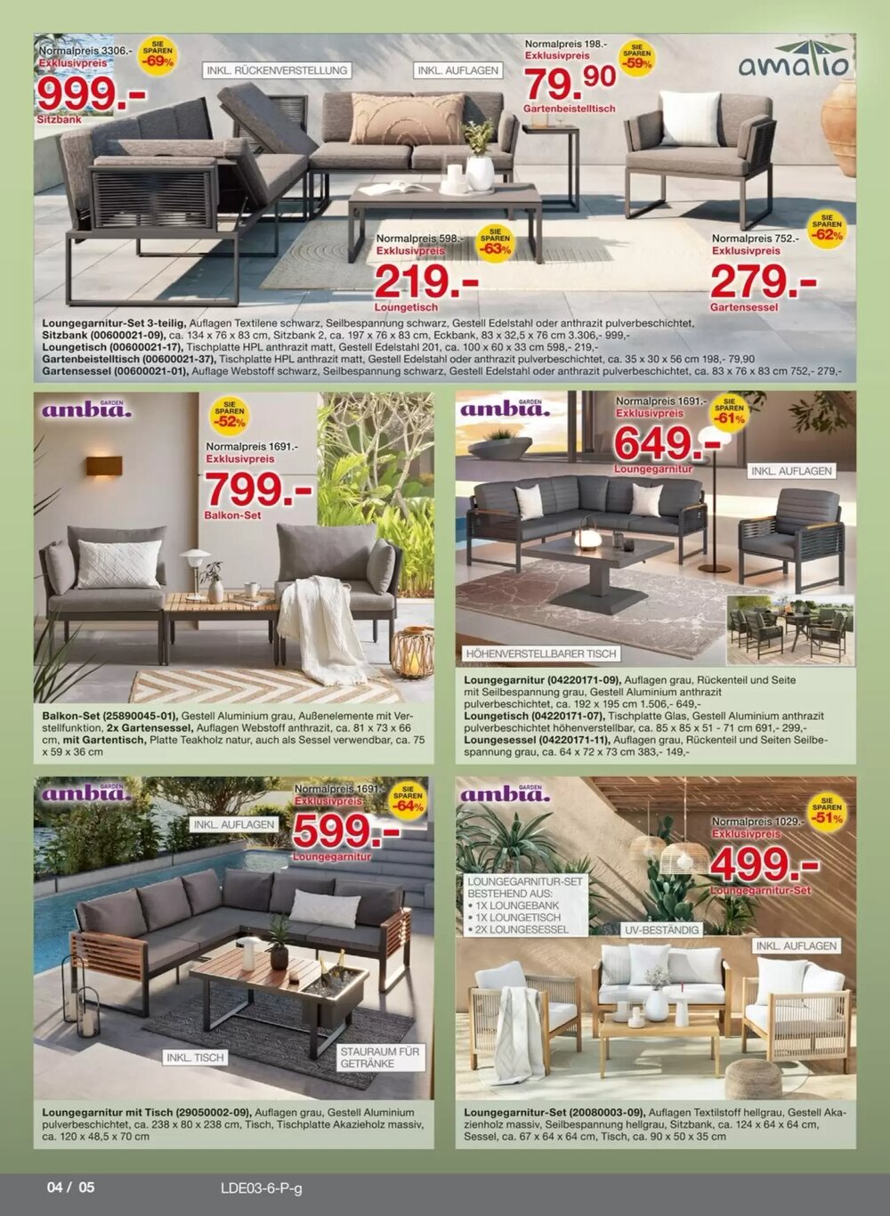 Möbelzentrum Pforzheim Prospekt (ab 07.03.2026) zum Blättern - Seite 4