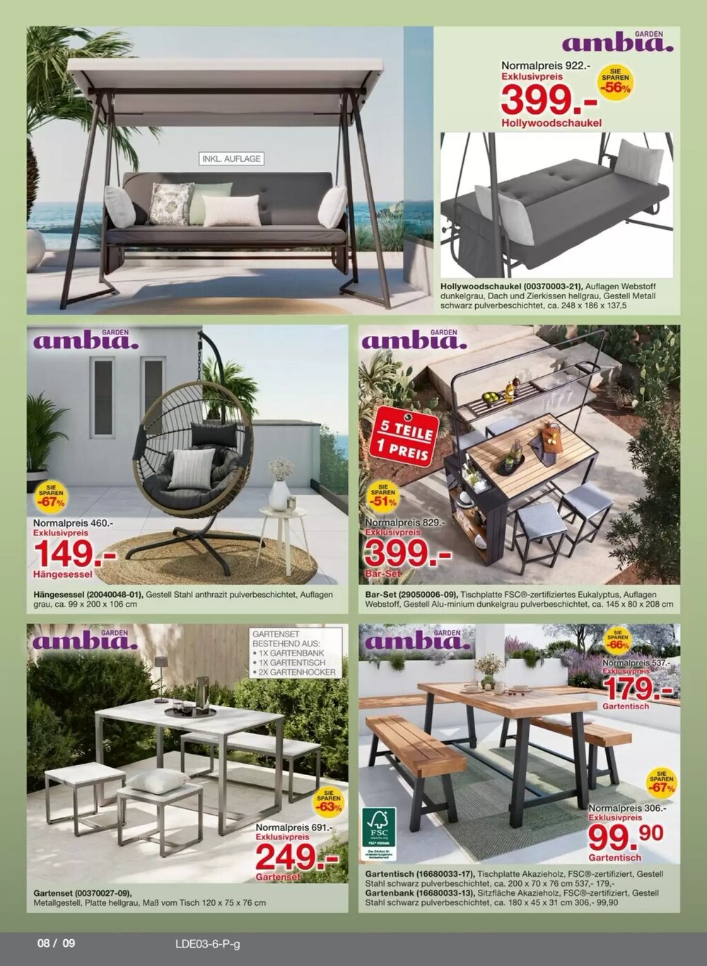 Möbelzentrum Pforzheim Prospekt (ab 07.03.2026) zum Blättern - Seite 8