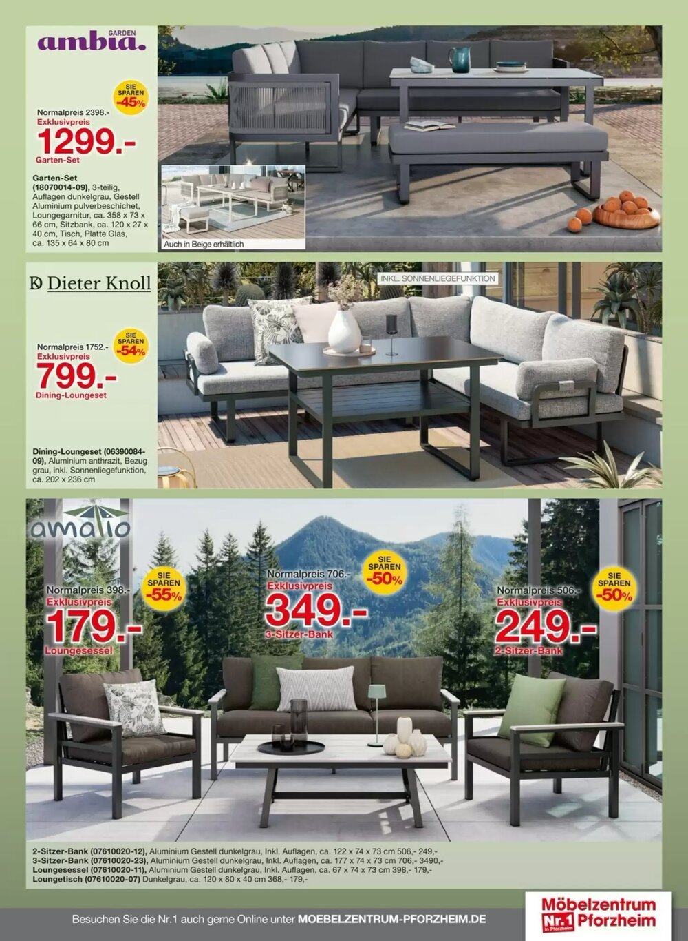 Möbelzentrum Pforzheim Prospekt (ab 07.03.2026) zum Blättern - Seite 9