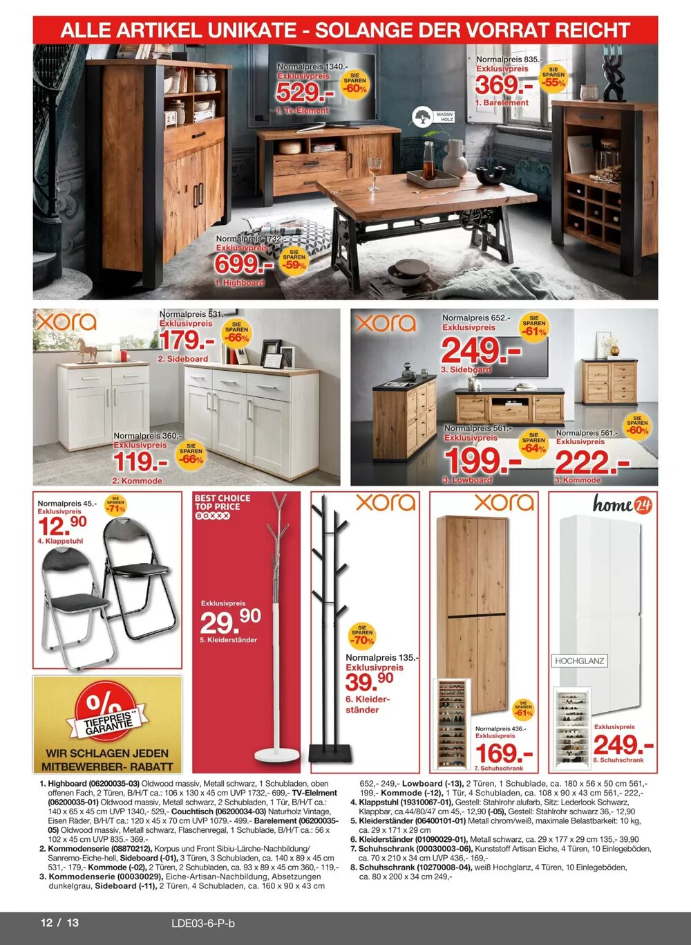 Möbelzentrum Pforzheim Prospekt (ab 07.03.2026) zum Blättern - Seite 12