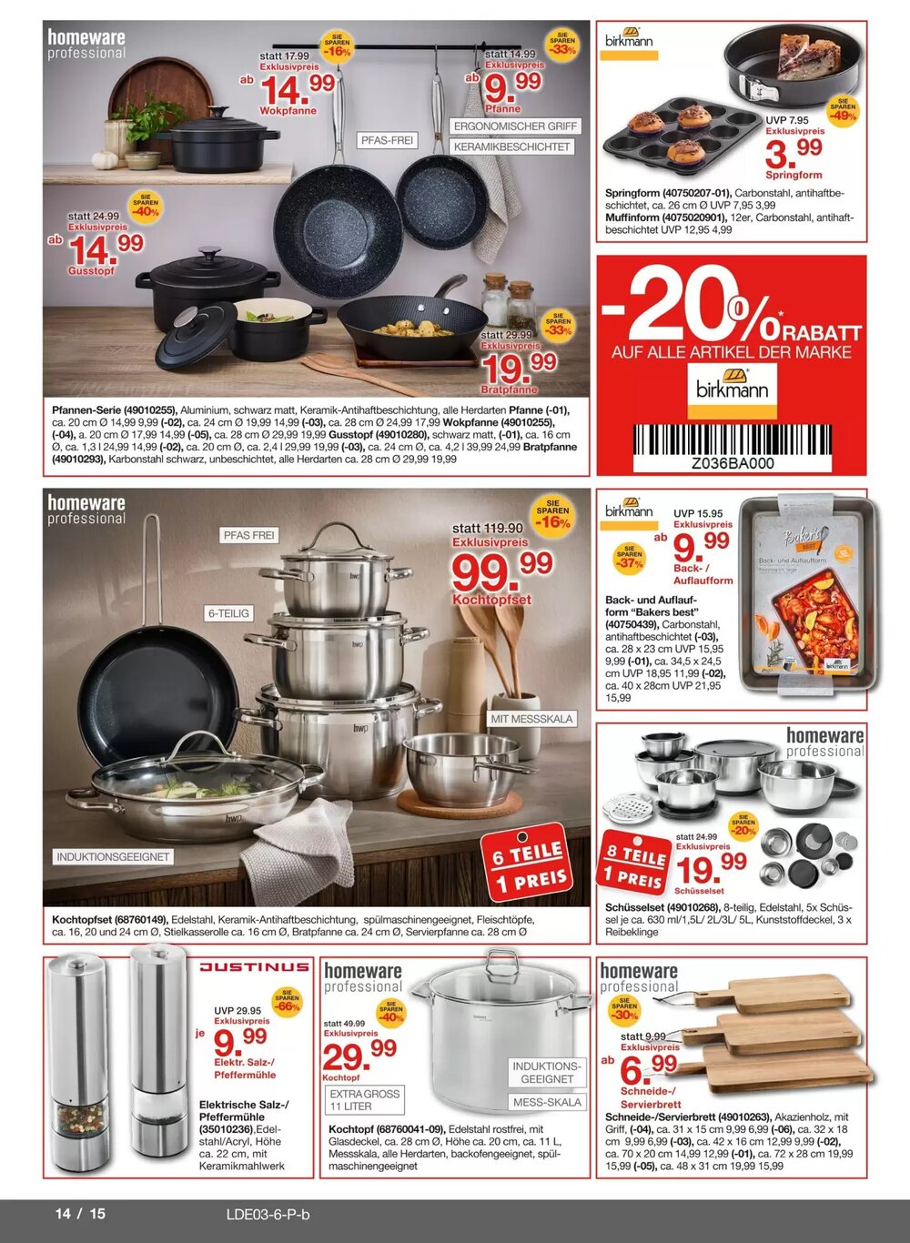 Möbelzentrum Pforzheim Prospekt (ab 07.03.2026) zum Blättern - Seite 14