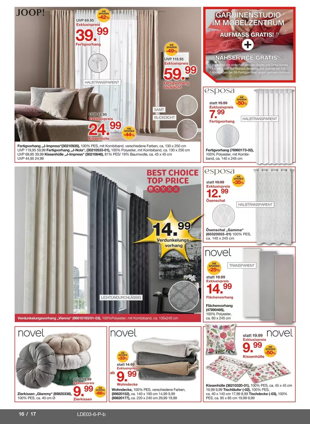 Möbelzentrum Pforzheim Prospekt (ab 07.03.2026) zum Blättern - Seite 16