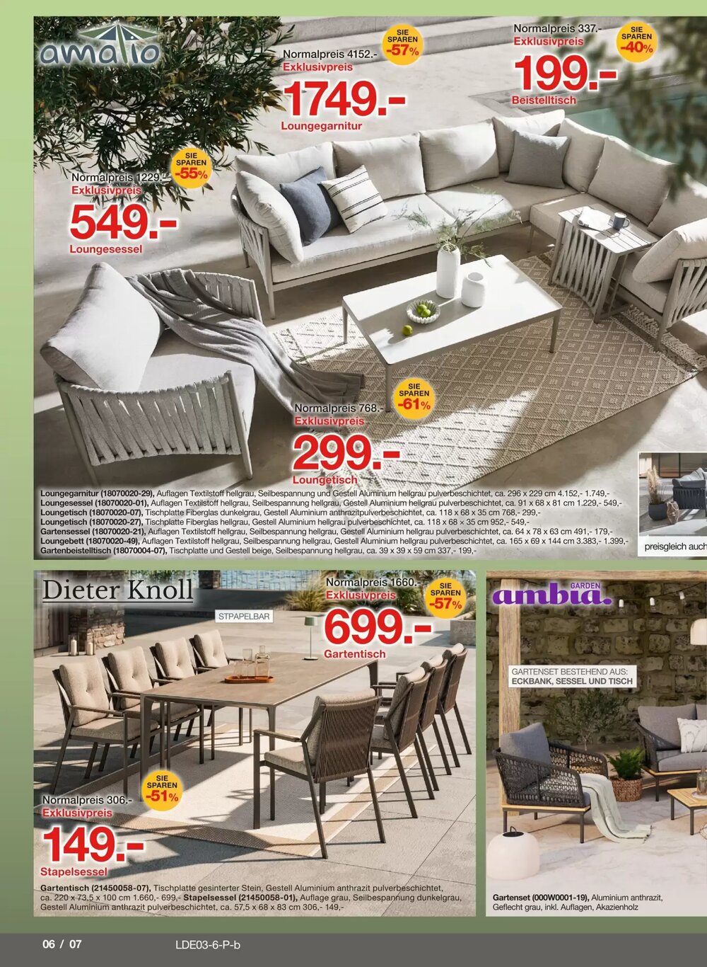 Möbelzentrum Pforzheim Prospekt (ab 07.03.2026) zum Blättern - Seite 6