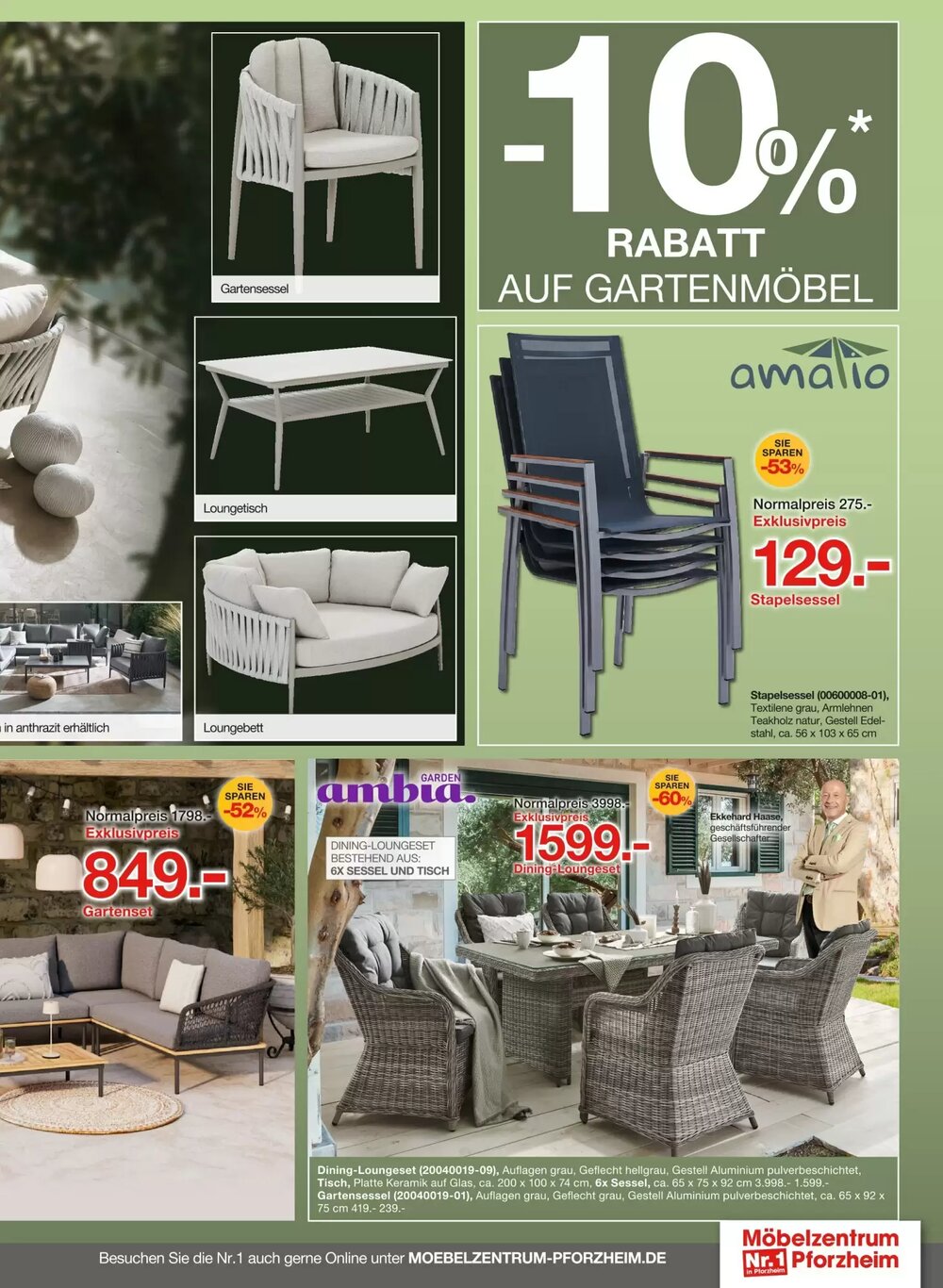 Möbelzentrum Pforzheim Prospekt (ab 07.03.2026) zum Blättern - Seite 7