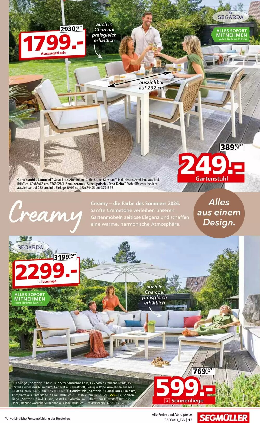Segmüller Prospekt (ab 07.03.2026) zum Blättern - Seite 15
