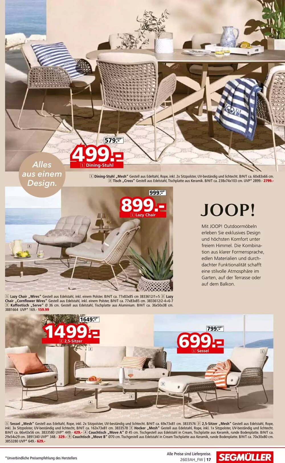 Segmüller Prospekt (ab 07.03.2026) zum Blättern - Seite 17