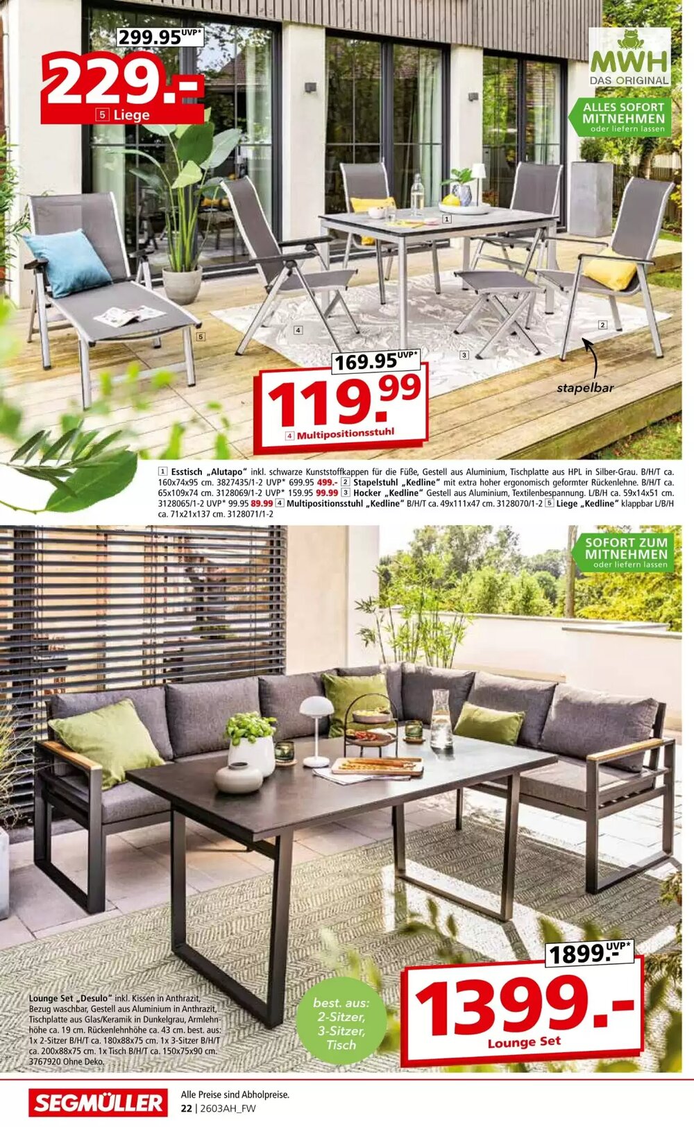 Segmüller Prospekt (ab 07.03.2026) zum Blättern - Seite 22