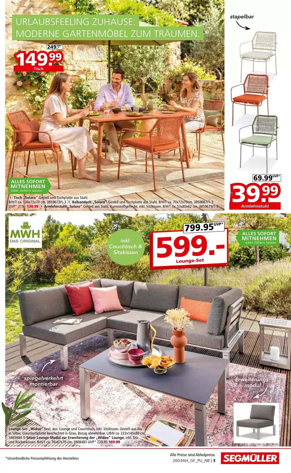 Segmüller Prospekt (ab 07.03.2026) zum Blättern - Seite 3