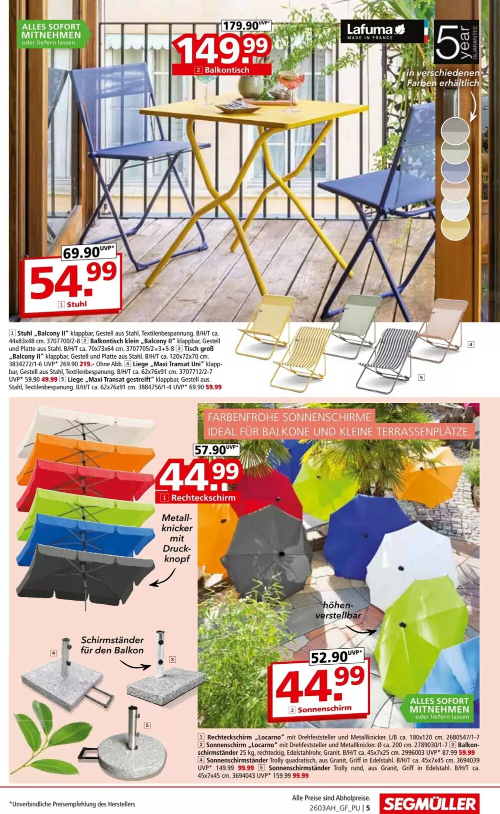 Segmüller Prospekt (ab 07.03.2026) zum Blättern - Seite 5