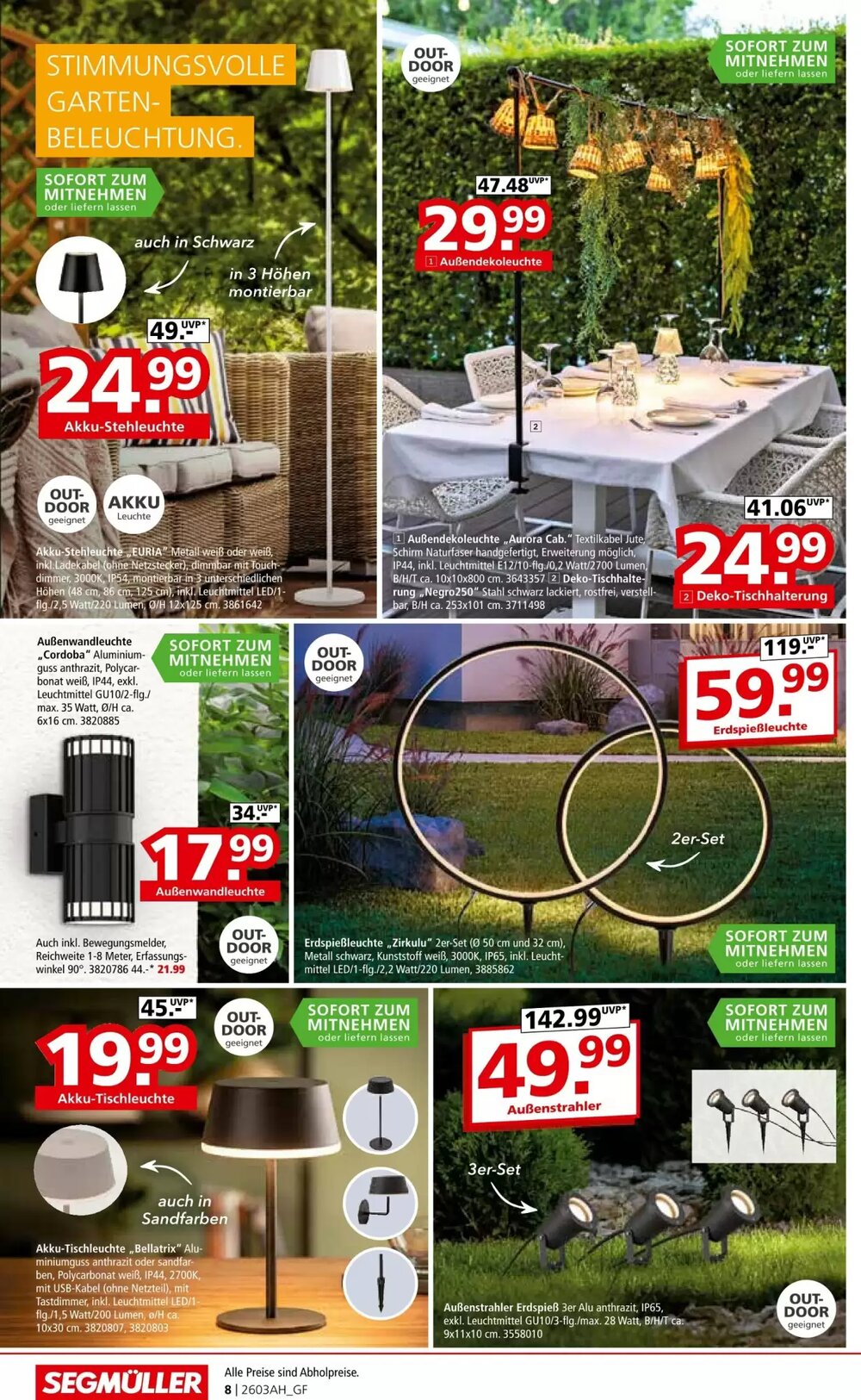 Segmüller Prospekt (ab 07.03.2026) zum Blättern - Seite 8
