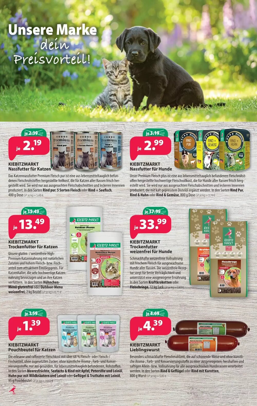 Kiebitzmarkt Prospekt (ab 07.03.2026) zum Blättern - Seite 8