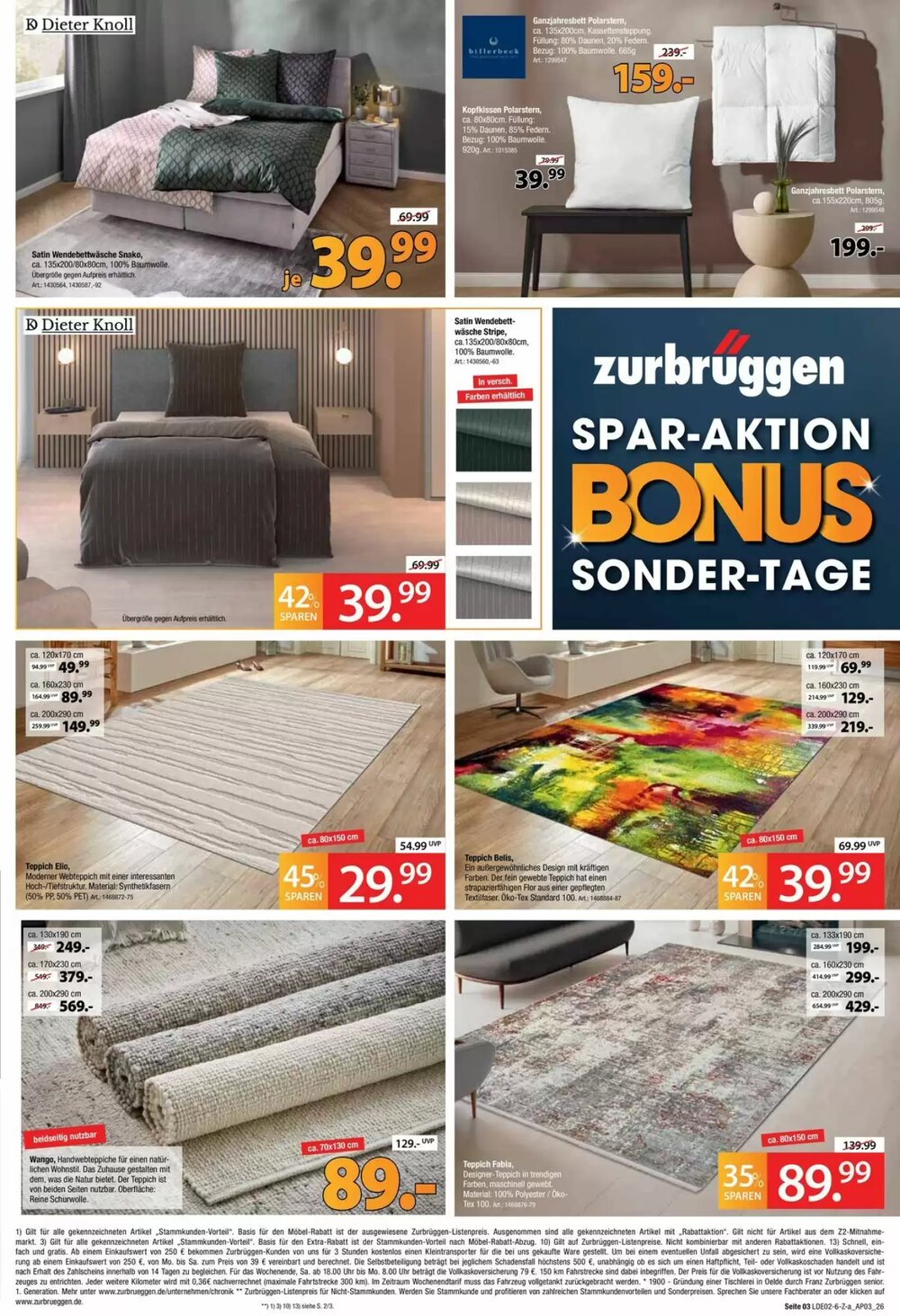 Zurbrüggen Prospekt (ab 07.03.2026) zum Blättern - Seite 3