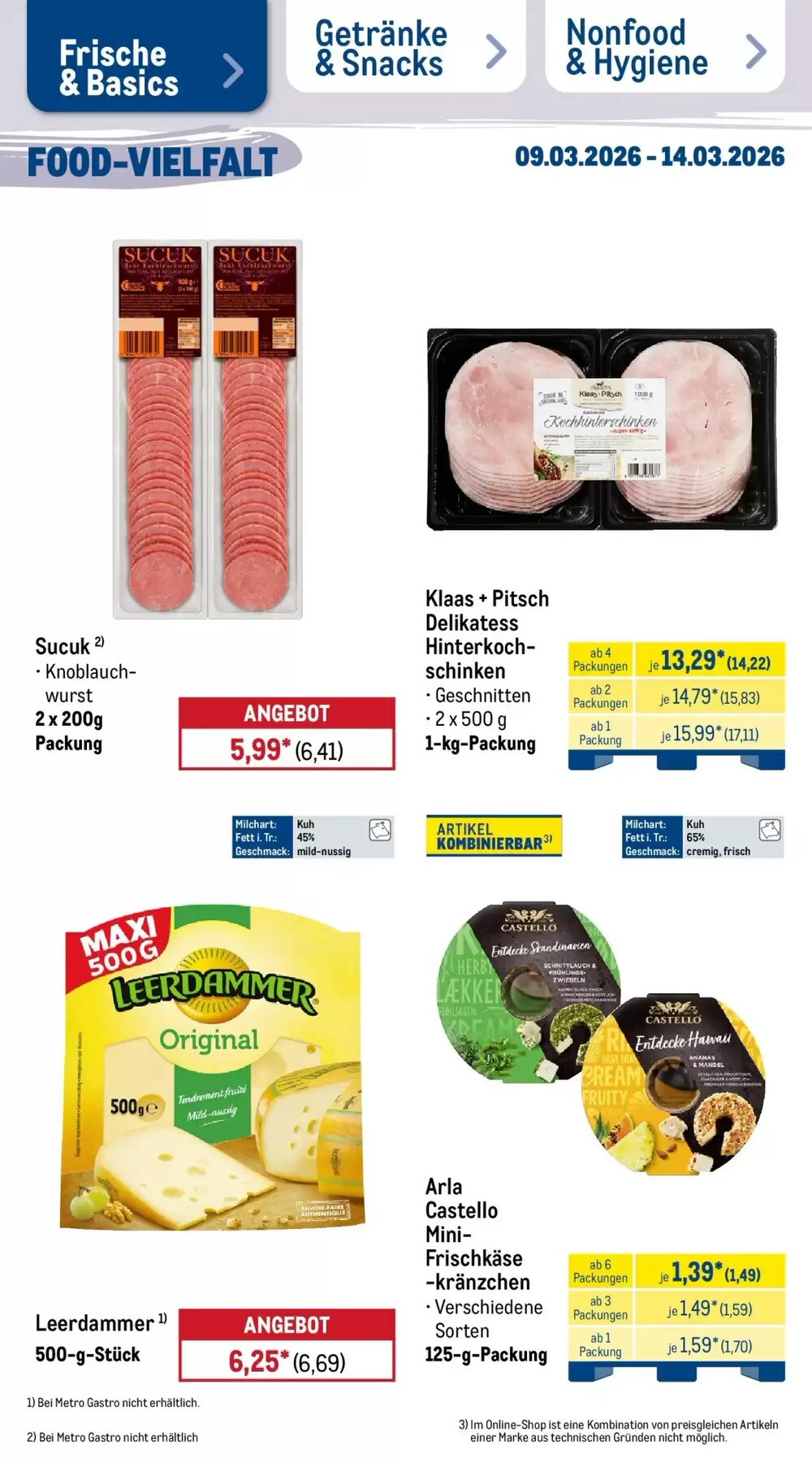 METRO Prospekt (ab 08.03.2026) zum Blättern - Seite 14