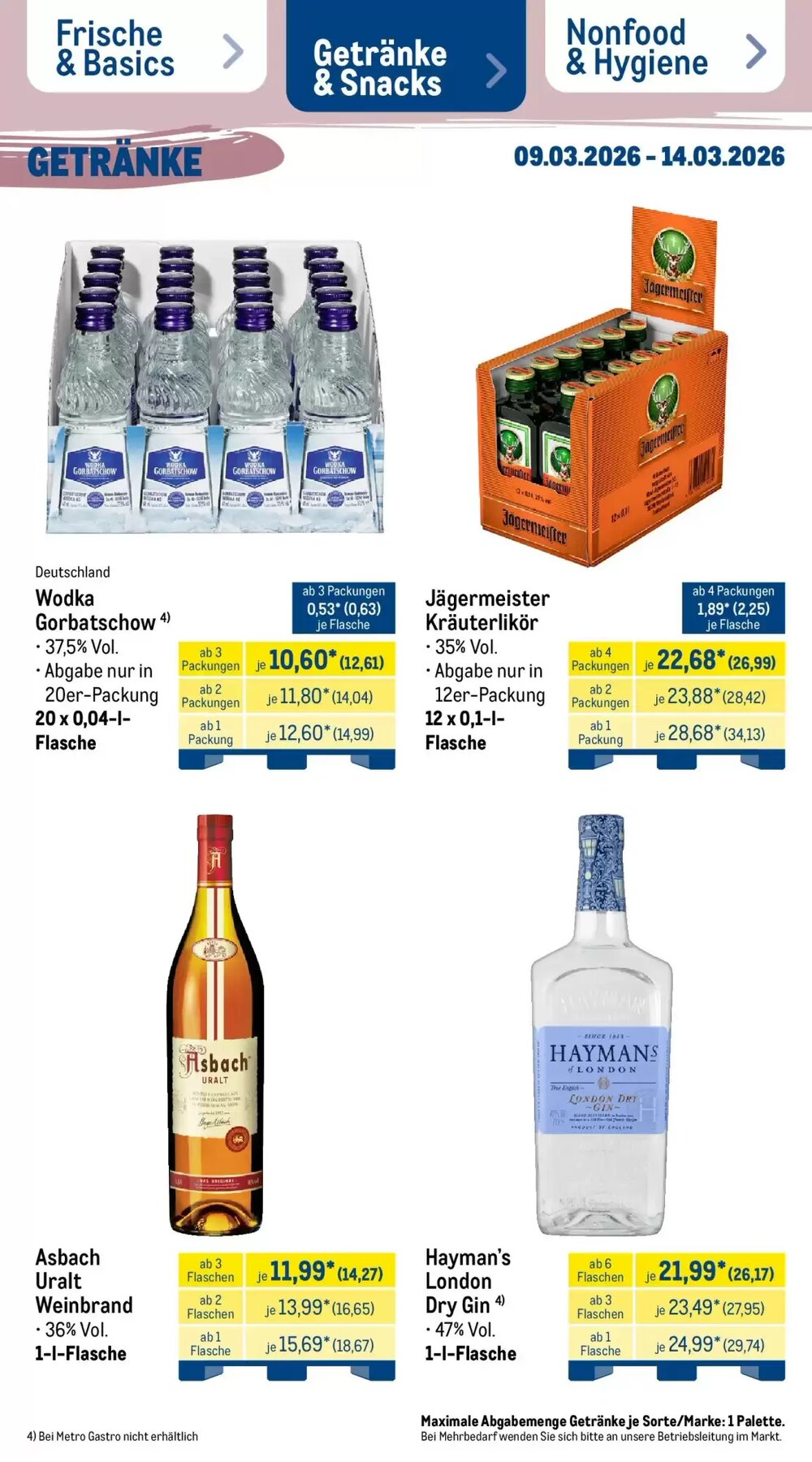 METRO Prospekt (ab 08.03.2026) zum Blättern - Seite 32