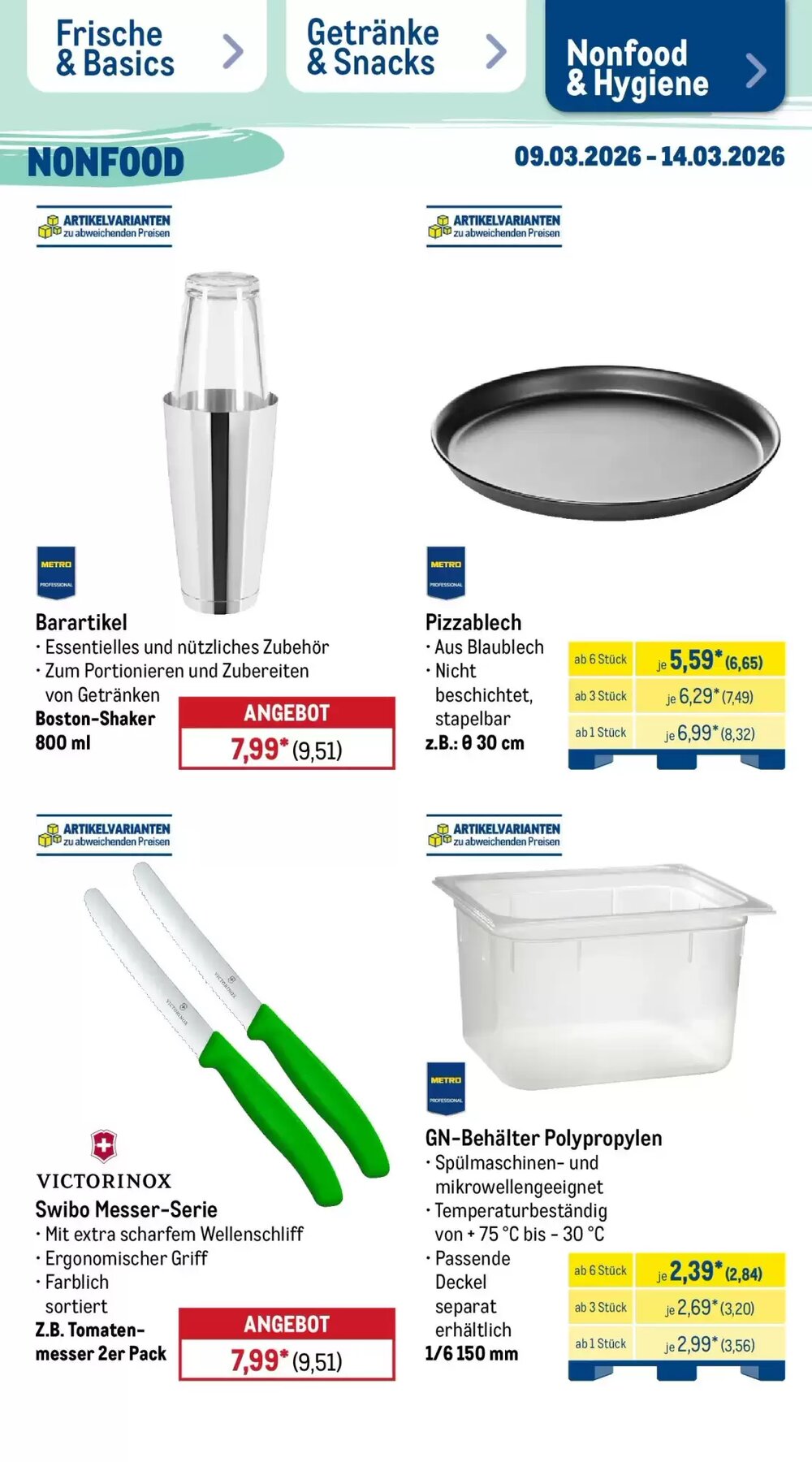 METRO Prospekt (ab 08.03.2026) zum Blättern - Seite 40