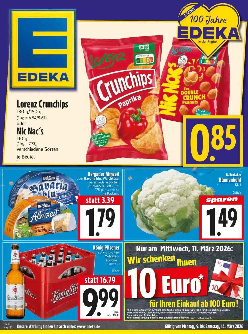 EDEKA Hahner Prospekt (ab 08.03.2026) zum Blättern - Seite 3