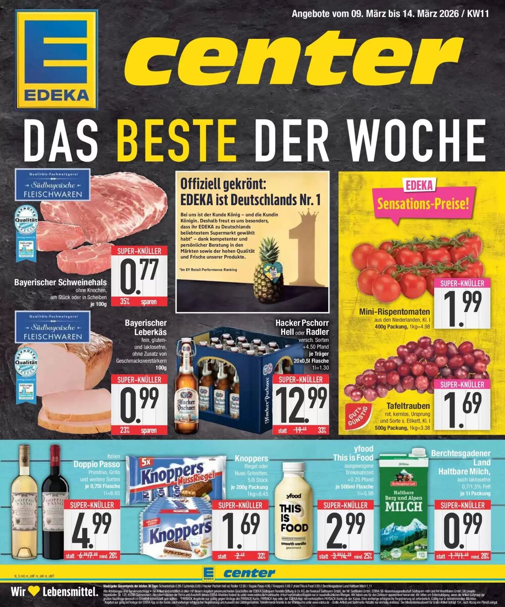 E-Center Prospekt (ab 08.03.2026) zum Blättern - Seite 1