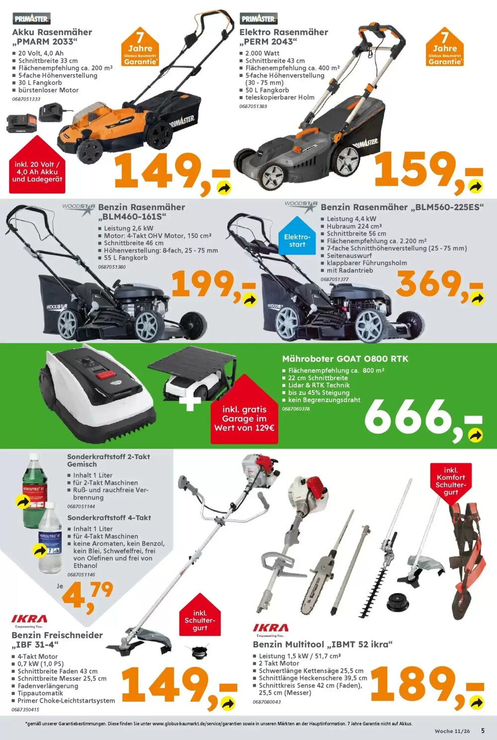 Globus Baumarkt Prospekt (ab 08.03.2026) zum Blättern - Seite 5