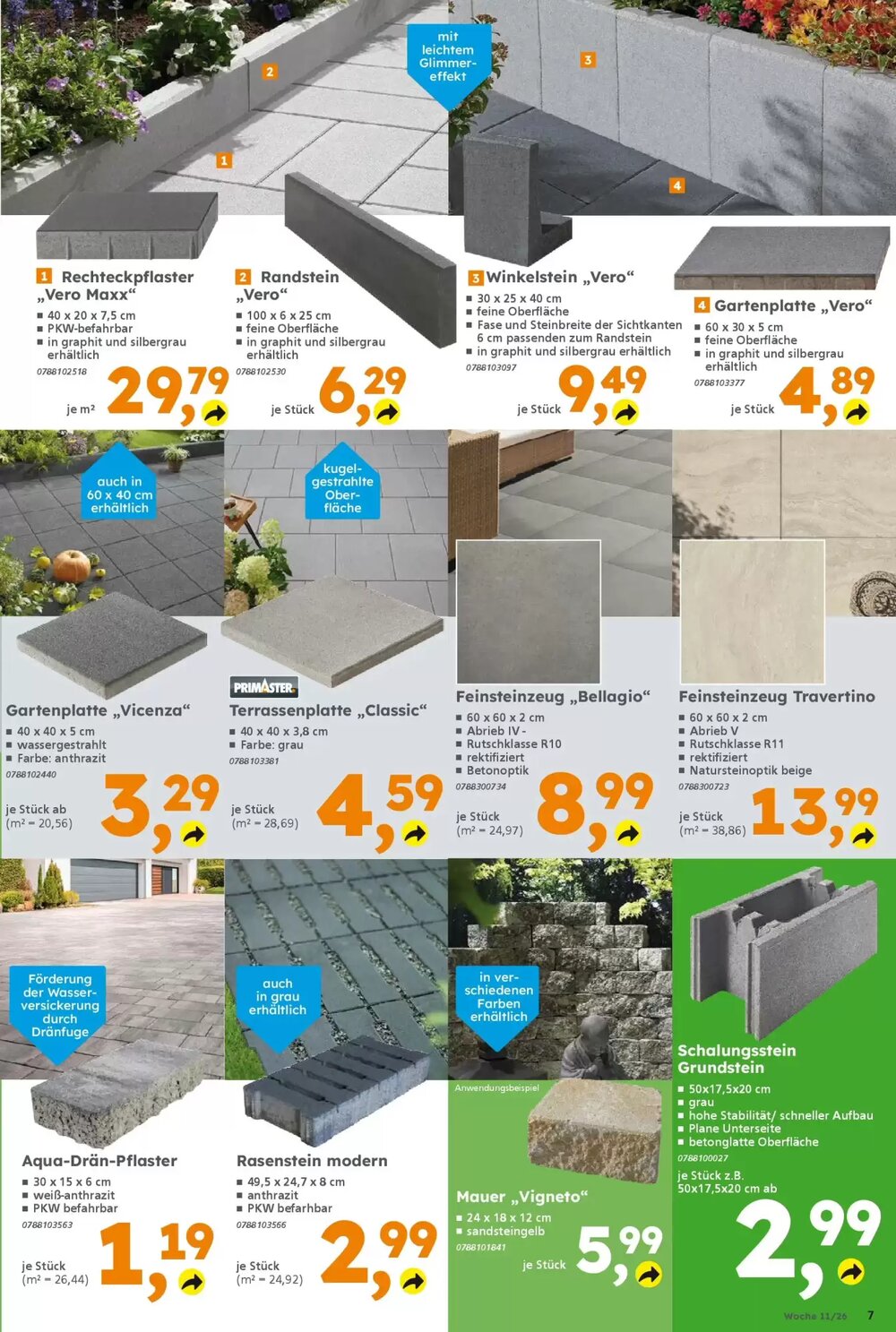 Globus Baumarkt Prospekt (ab 08.03.2026) zum Blättern - Seite 7