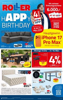 ROLLER Prospekt (ab 08.03.2026) zum Blättern