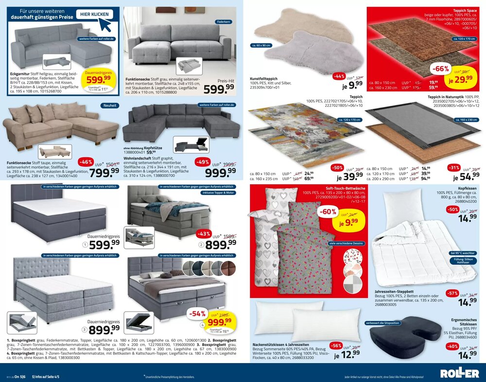 ROLLER Prospekt (ab 08.03.2026) zum Blättern - Seite 6