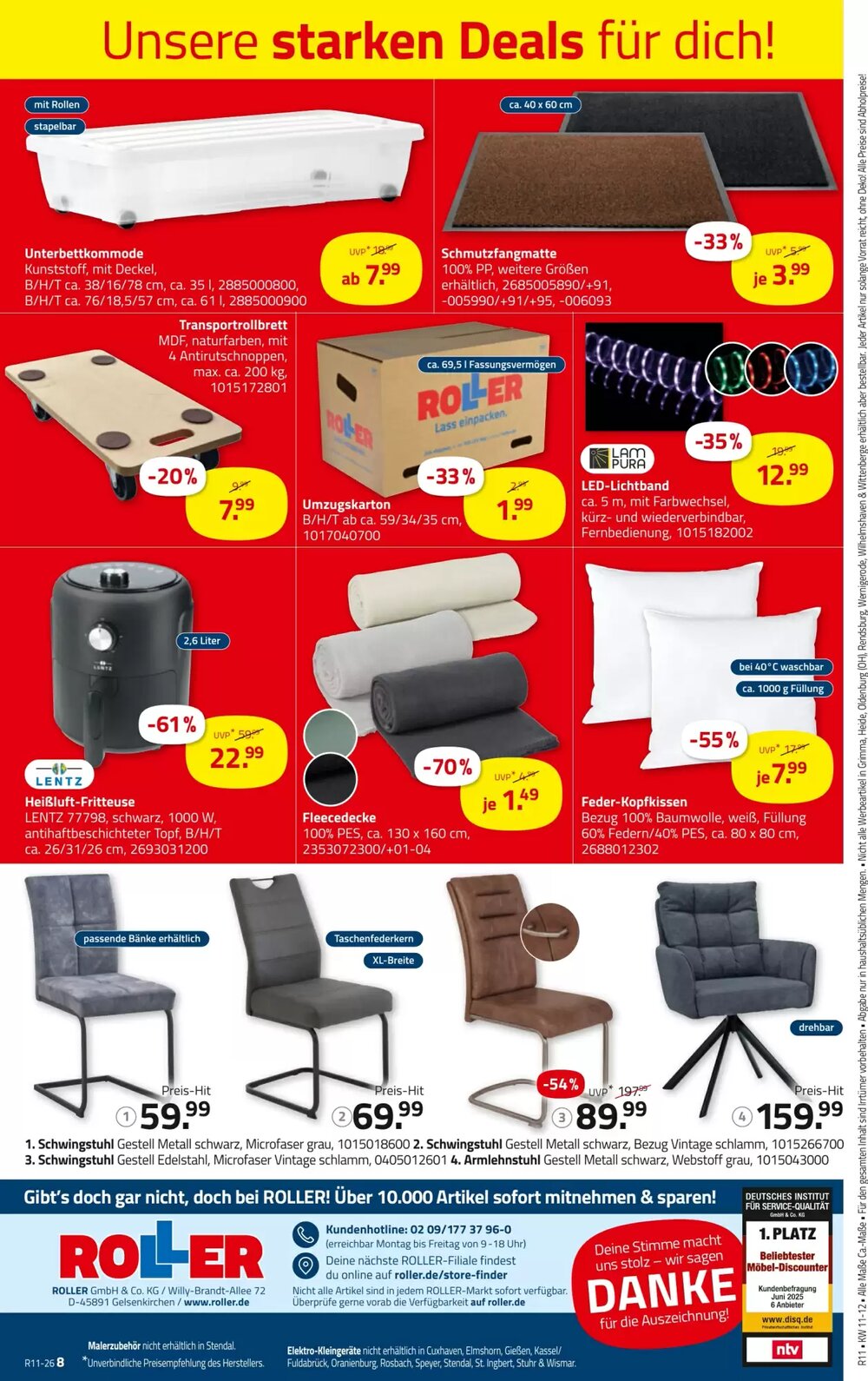 ROLLER Prospekt (ab 08.03.2026) zum Blättern - Seite 9