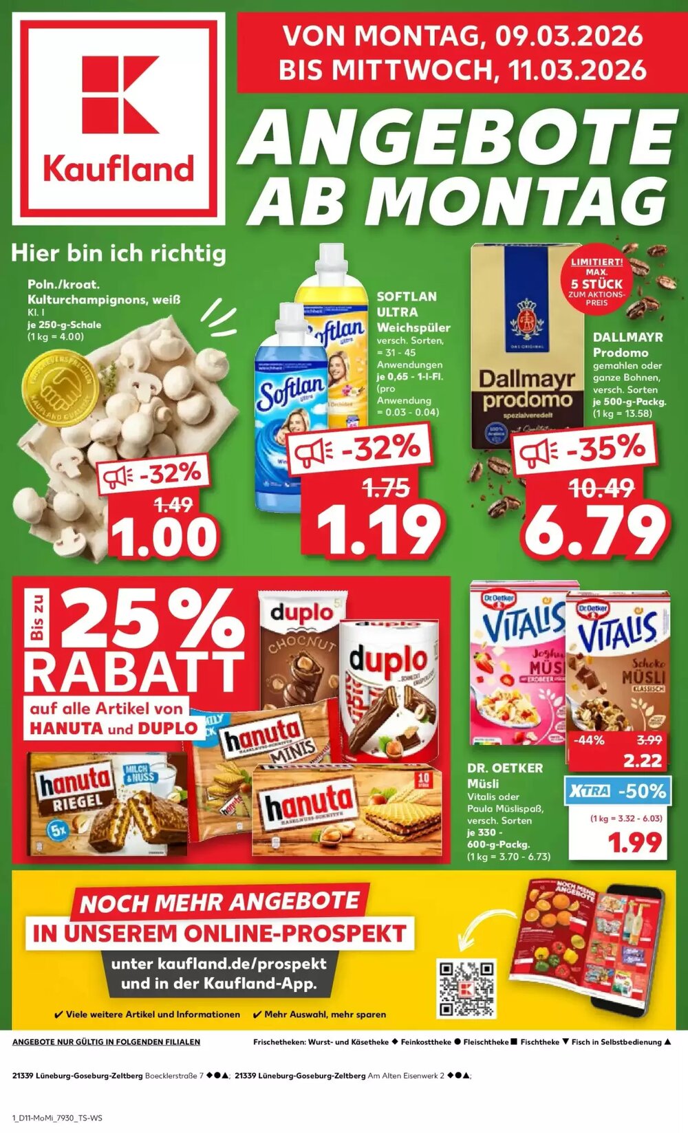 Kaufland Prospekt (ab 08.03.2026) zum Blättern - Seite 1