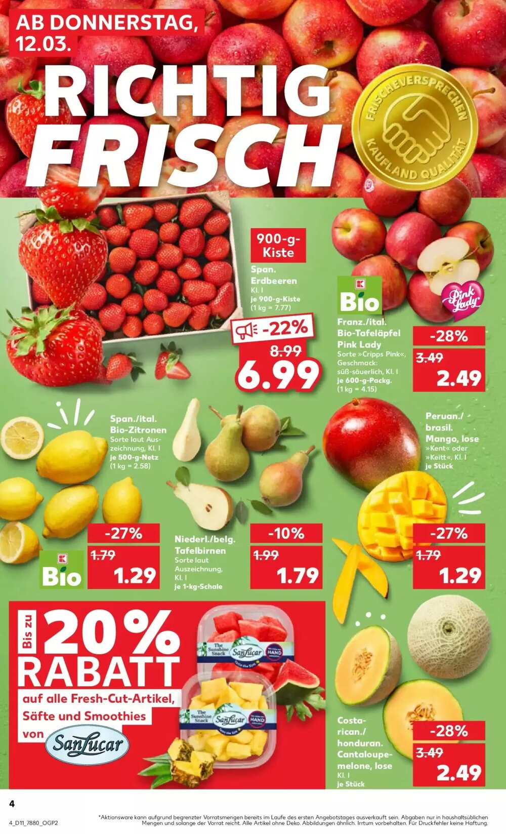 Kaufland Prospekt (ab 08.03.2026) zum Blättern - Seite 16