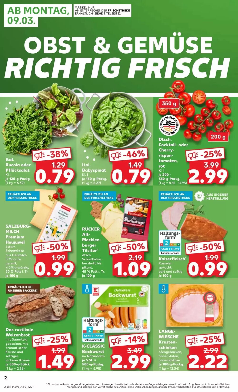 Kaufland Prospekt (ab 08.03.2026) zum Blättern - Seite 2