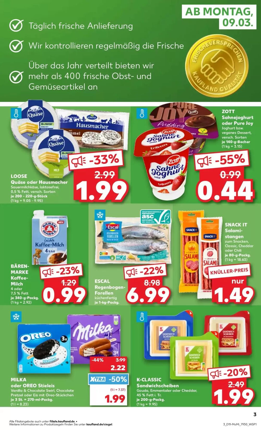 Kaufland Prospekt (ab 08.03.2026) zum Blättern - Seite 3