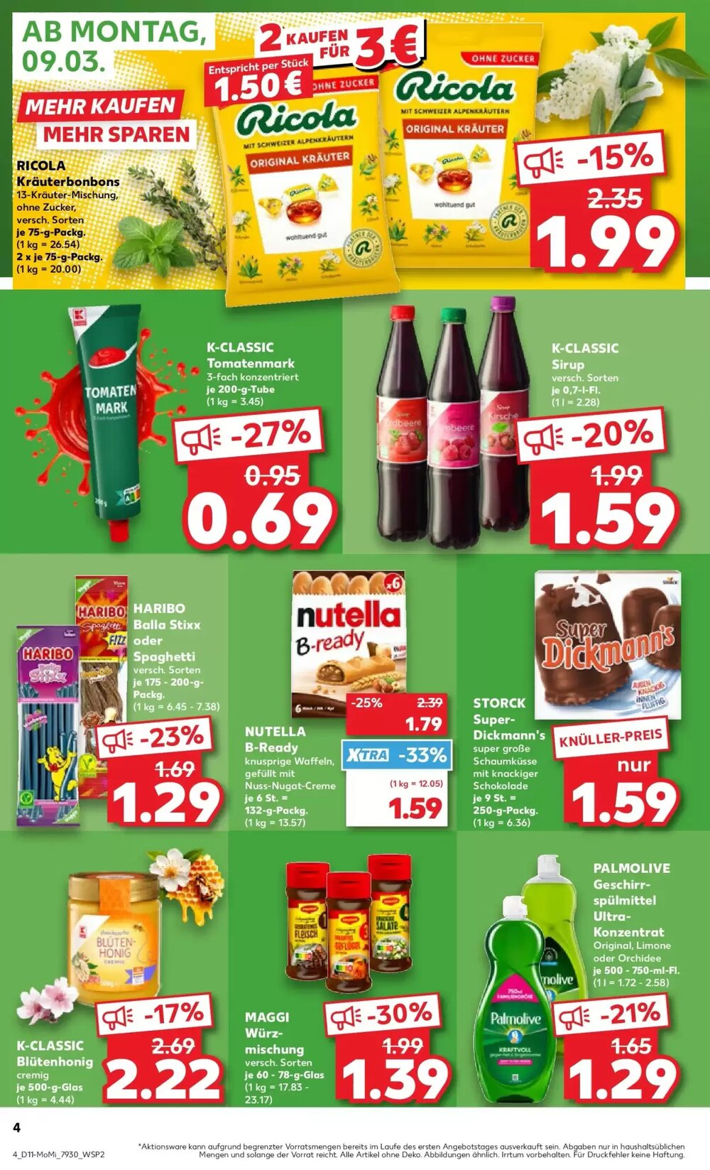 Kaufland Prospekt (ab 08.03.2026) zum Blättern - Seite 4