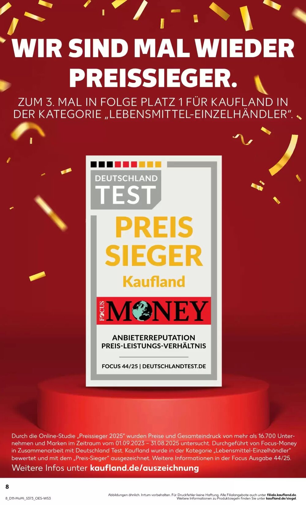 Kaufland Prospekt (ab 08.03.2026) zum Blättern - Seite 8