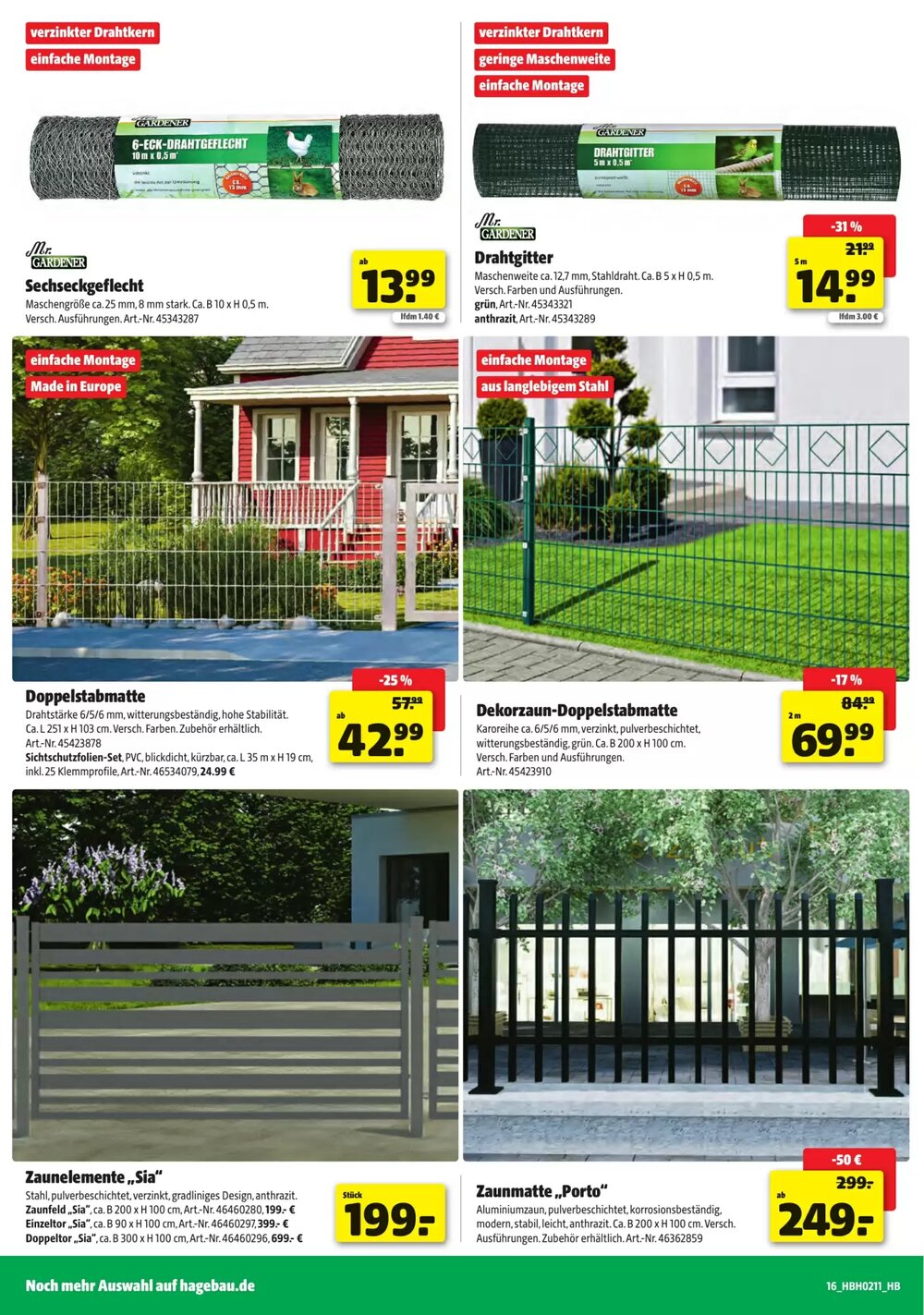 Leitermann Baumarkt Prospekt (ab 08.03.2026) zum Blättern - Seite 16