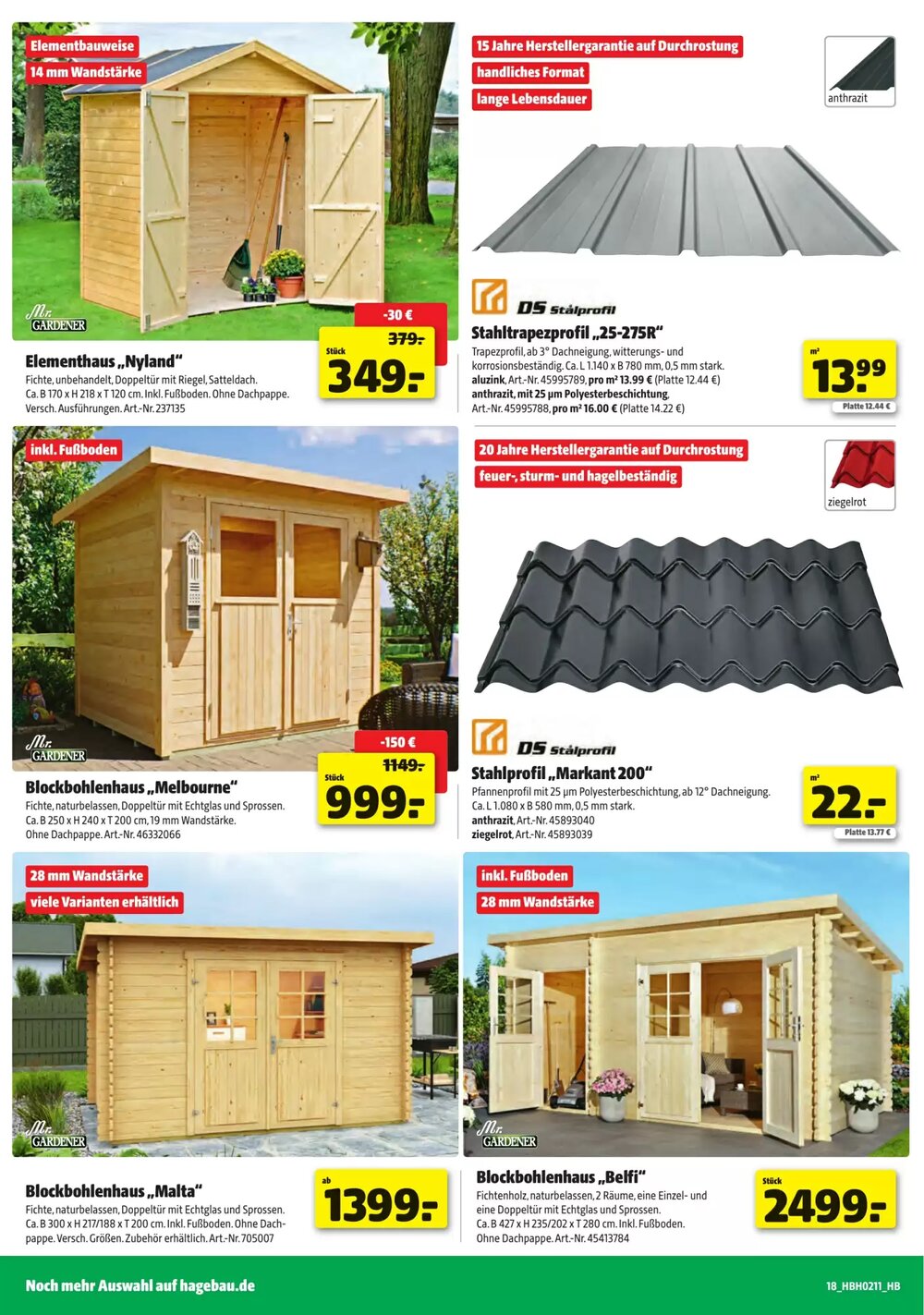 Leitermann Baumarkt Prospekt (ab 08.03.2026) zum Blättern - Seite 18