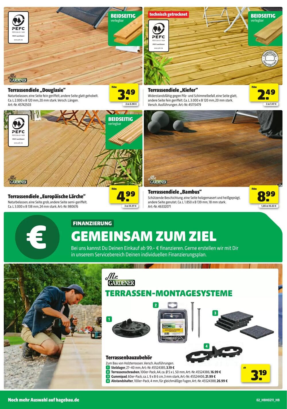 Leitermann Baumarkt Prospekt (ab 08.03.2026) zum Blättern - Seite 2