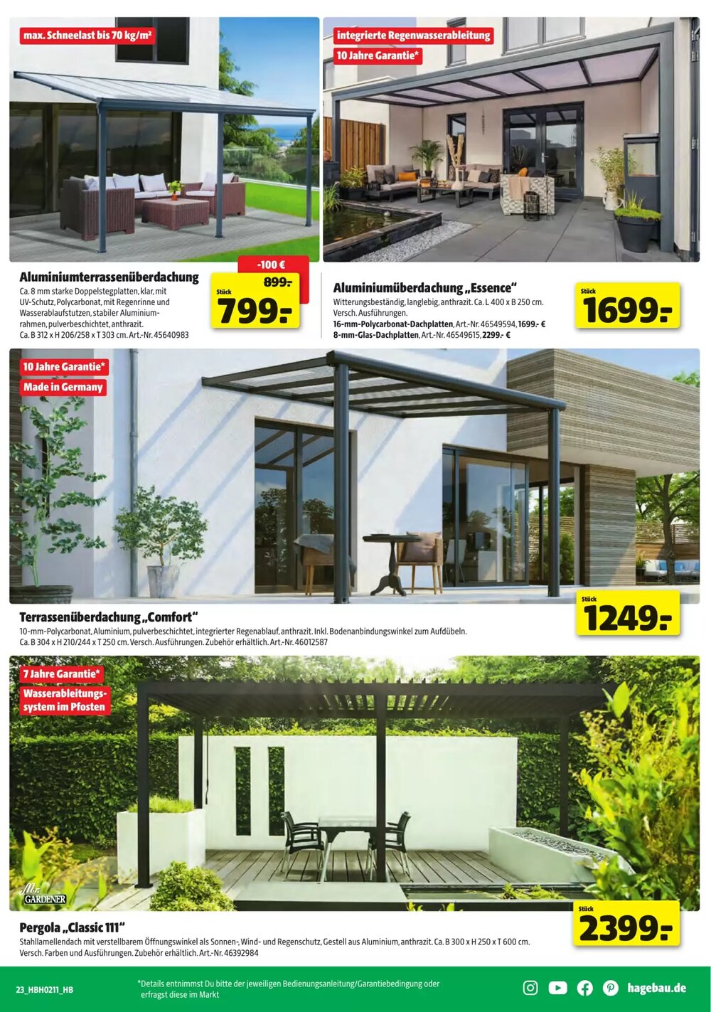 Leitermann Baumarkt Prospekt (ab 08.03.2026) zum Blättern - Seite 23