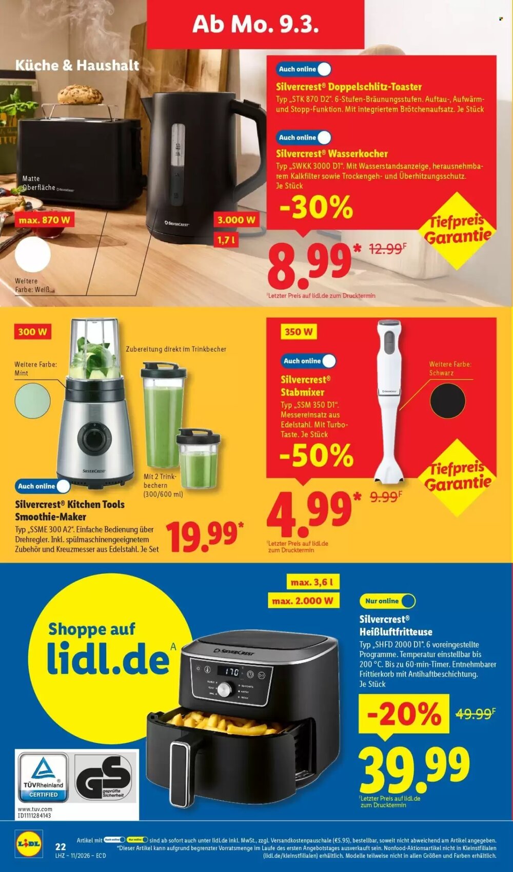 Lidl Prospekt (ab 09.03.2026) zum Blättern - Seite 12