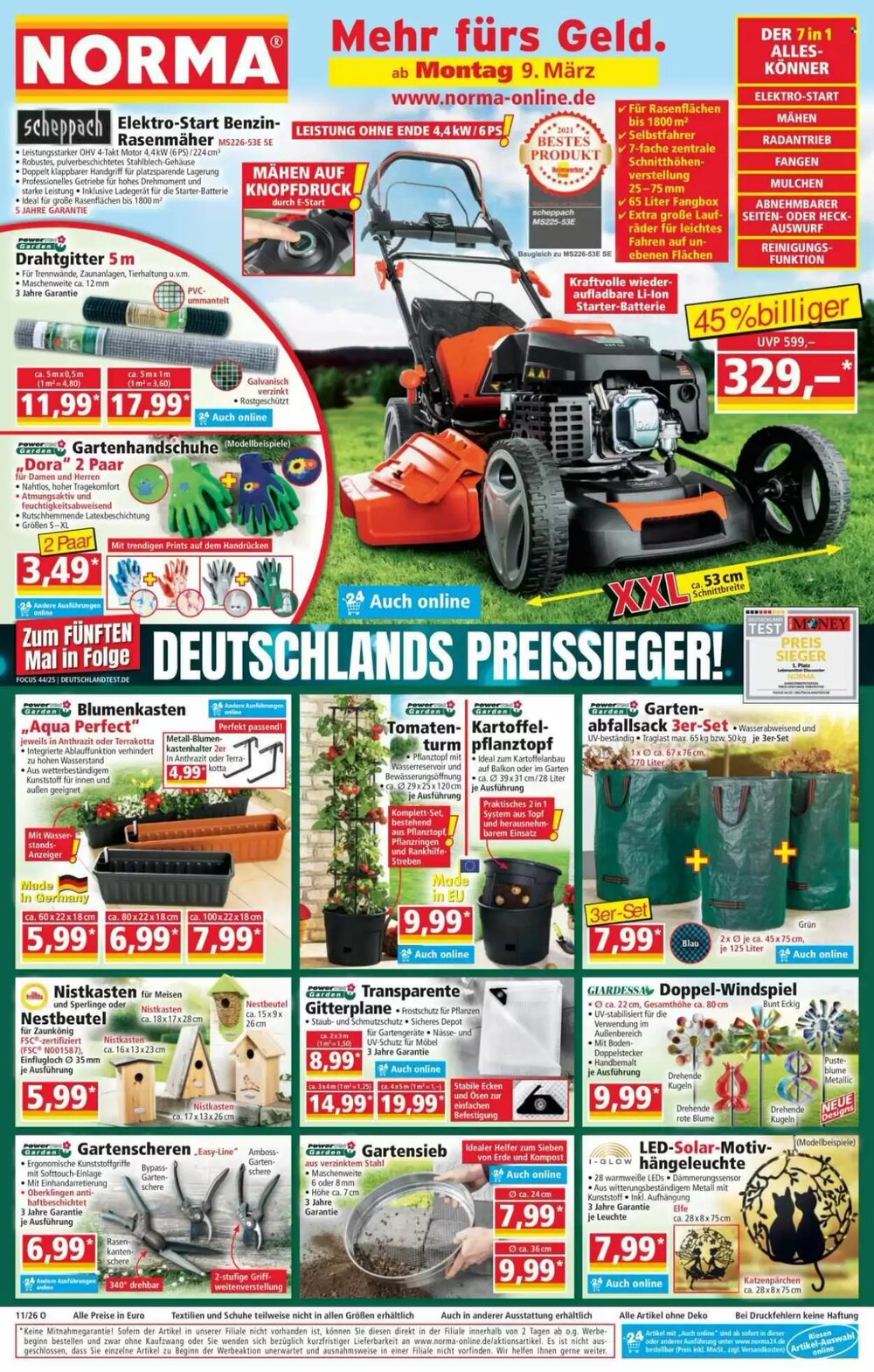 Norma Prospekt (ab 09.03.2026) zum Blättern - Seite 1