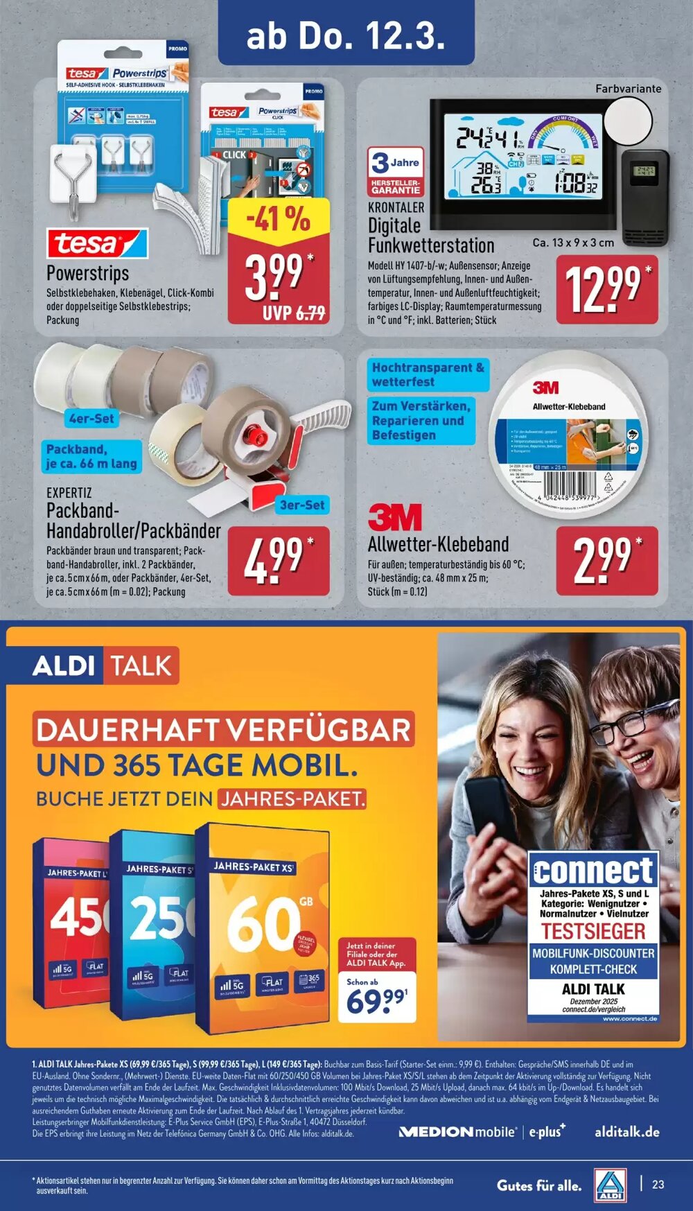 Aldi Nord Prospekt (ab 09.03.2026) zum Blättern - Seite 24
